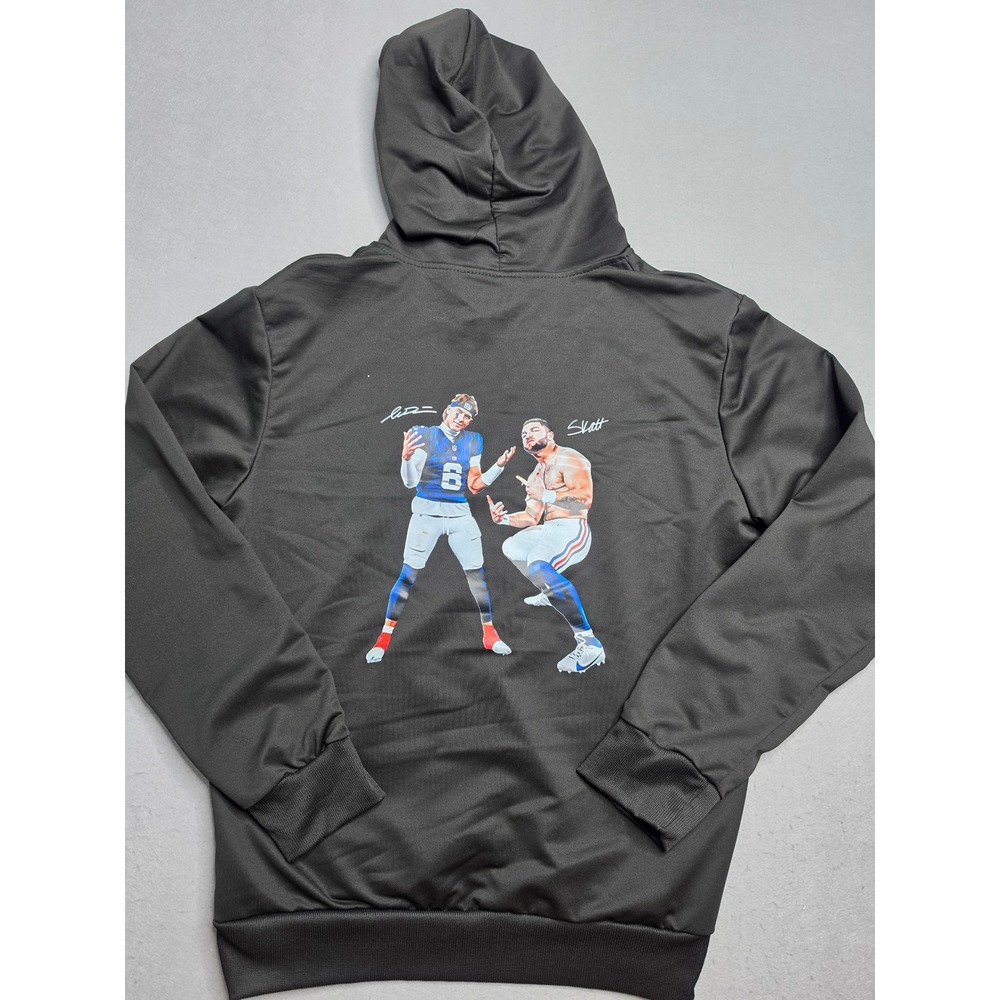 Dart Skattebo '25 Hoodie Men's Small Black Graphic Long Sleeve Kangaroo Pocket - Picture 6 of 7